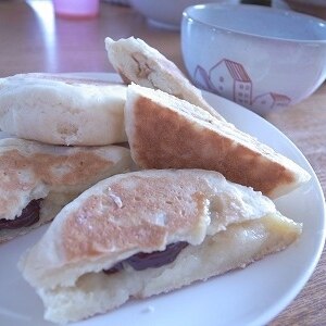 バナナ救済☆チョコバナナのホットク